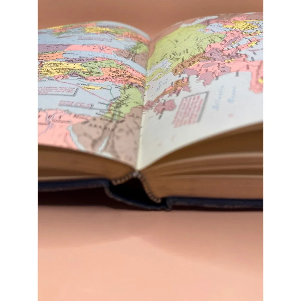 Baker's Bible Atlas Charles F. Pfeiffer Hardcover Illustrated Maps Reference '69